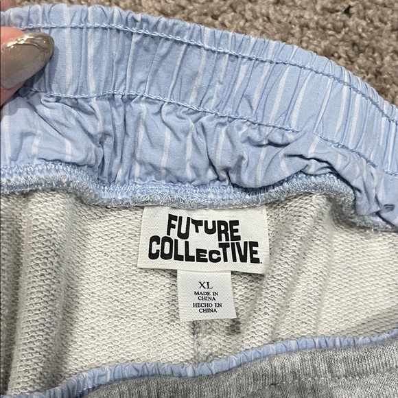 Gray Wide Leg Women's Pants - Picture 2 of 3